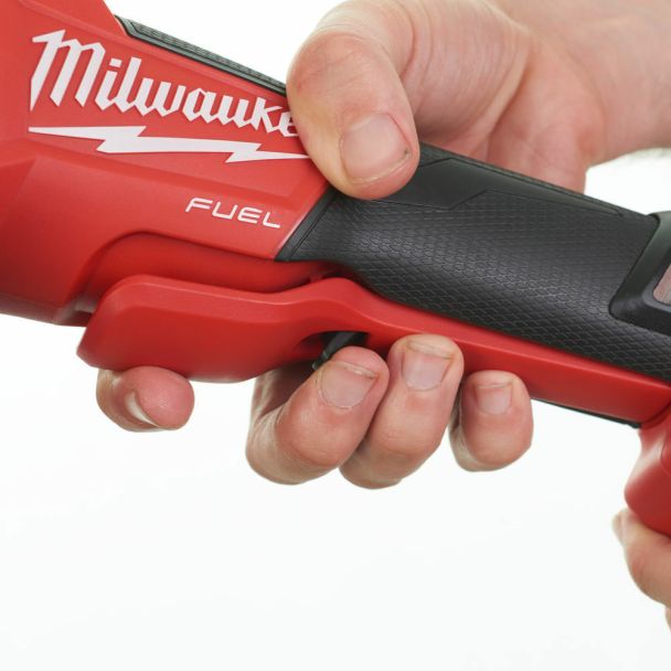 Polizor unghiular cu cap plat Milwaukee M18FSAGF125XPDB-0X 4933478439, RAPIDSTOP, 125 mm, 8500 rpm, Li-Ion 18V, cutie HD, fara acumulator/incarcator
