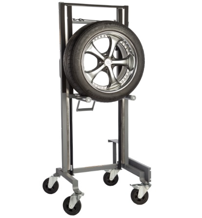 Cric pentru roti auto WINNTEC Wheel Assist Y472270, cu roti pentru deplasare