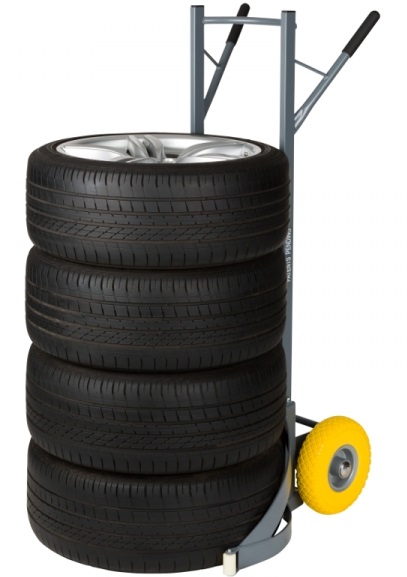 Liza pentru transport roti auto WINNTEC HD SMART CART Y471147HD, capacitate incarcare 200 kg, diametru maxim roti 14 inch - 20 inch