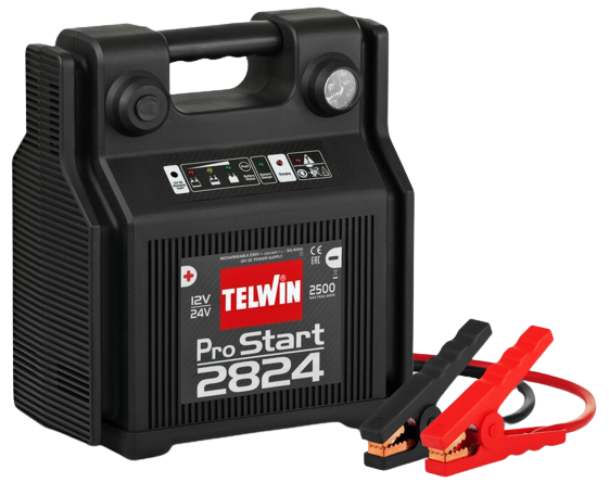 Robot de pornire TELWIN PROSTART 2824 829517, 2500 A, 12/24V, 44/22 Ah