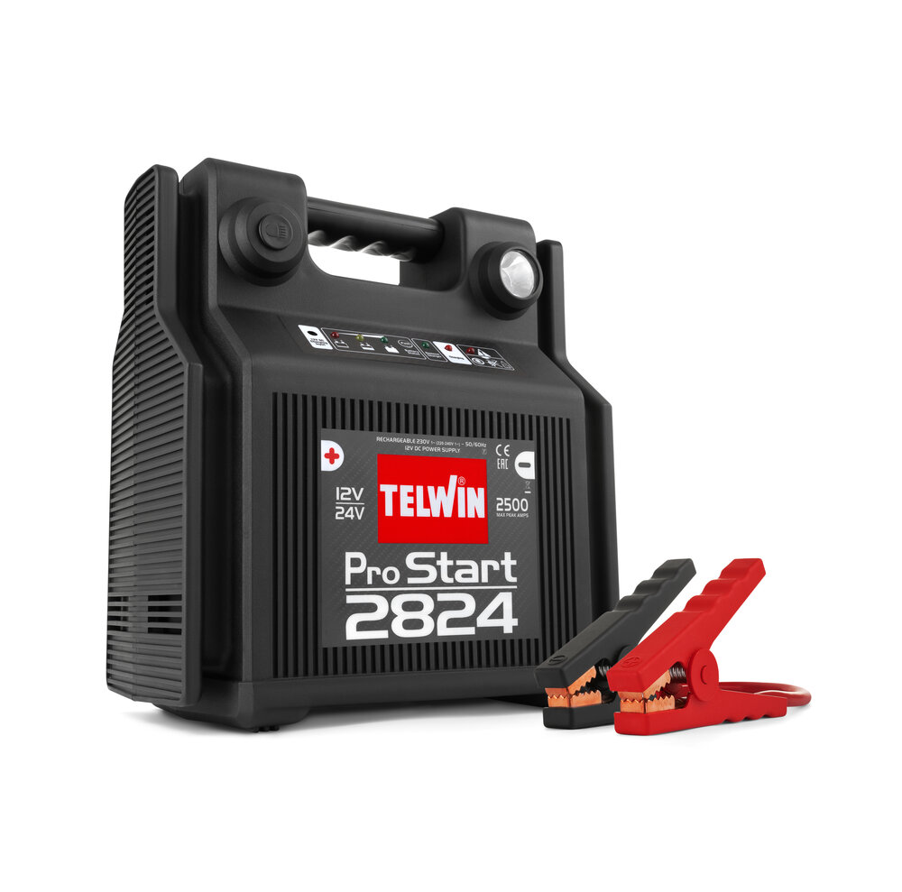 Robot de pornire TELWIN PROSTART 2824 829517, 2500 A, 12/24V, 44/22 Ah