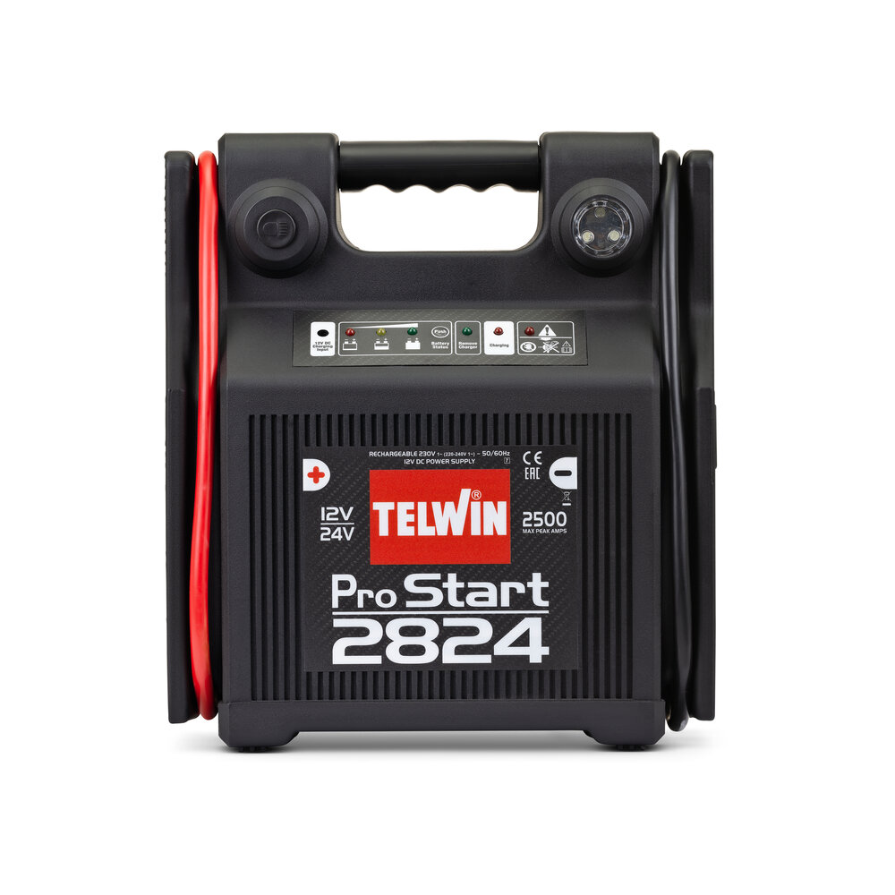 Robot de pornire TELWIN PROSTART 2824 829517, 2500 A, 12/24V, 44/22 Ah