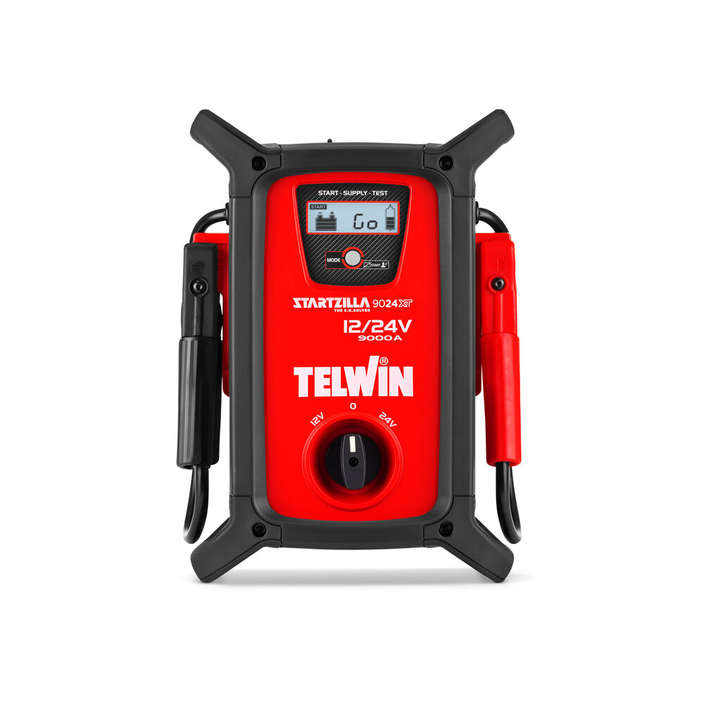 Robot de pornire si tester TELWIN STARTZILLA 9024 XT 829525, 12/24V, curent de pornire 9000 A, 31200 mAh