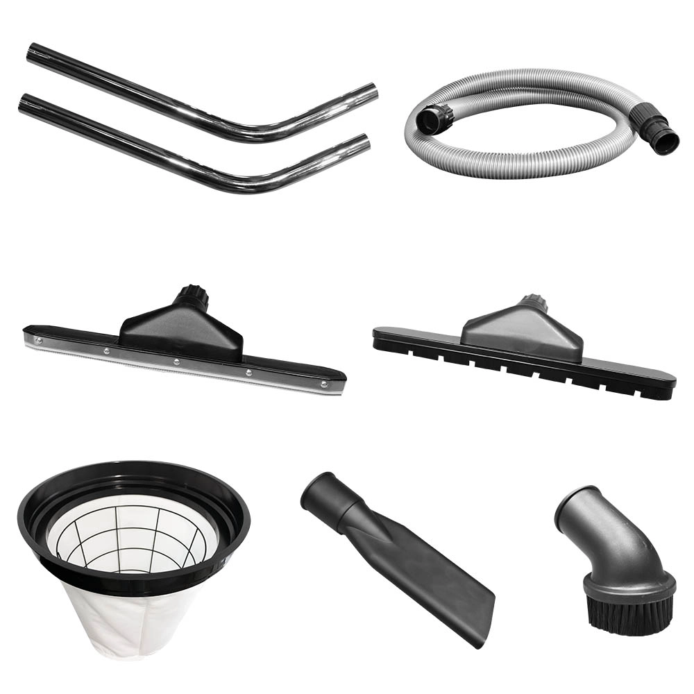 Aspirator industrial umed-uscat JBM 51838, 3 motoare, putere 1000 W, putere vacuum 3.8 kPa, lungime furtun 2 m, volum rezervor 80 litri