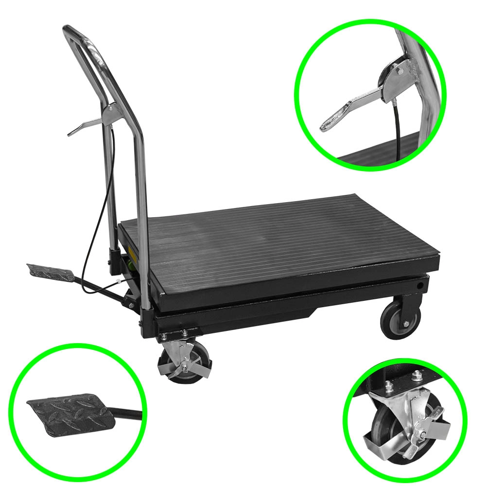 Masa hidraulica JBM 50630, capacitate ridicare 400 kg, inaltime minima/maxima 290/780 mm