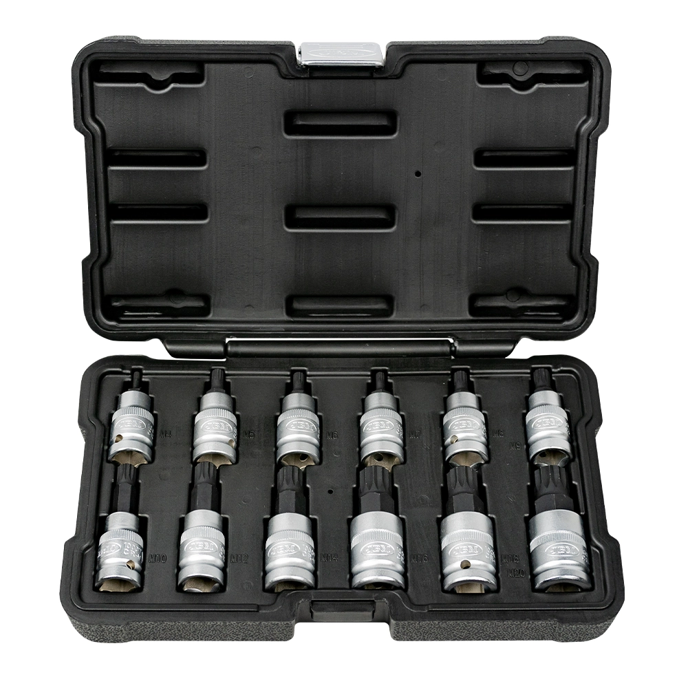 Set 12 capaete insurubare JBM 54164, prindere 1/2 inch, lungime 55/65/70 mm, M4-M20