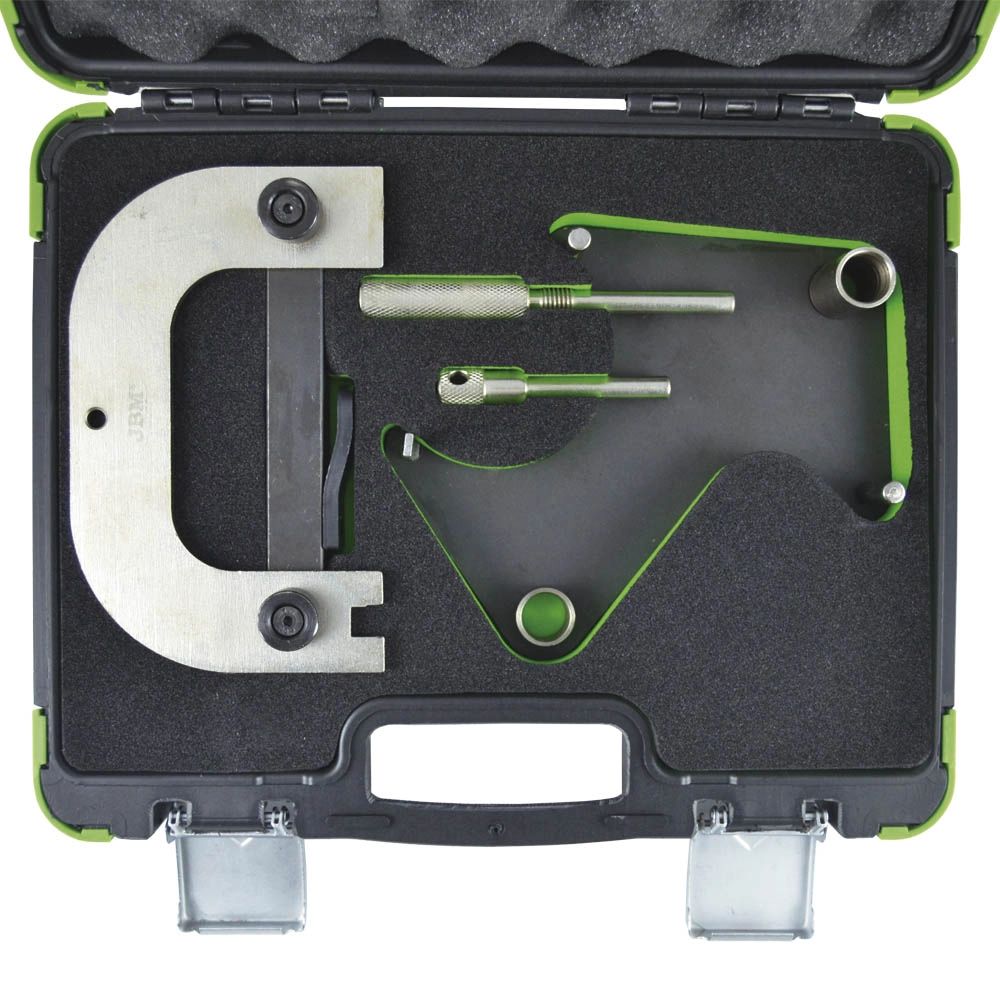 Kit distributie pe lant JBM 53291, pentru automobile RENAULT Clio, Laguna, Megane, cutie transport si depozitare