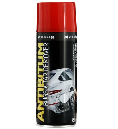 Spray pentru indepartarea bitumului si a gudronului ZOLLEX Antibitum Bugs and Tar Remover B-111Z, 450 ml