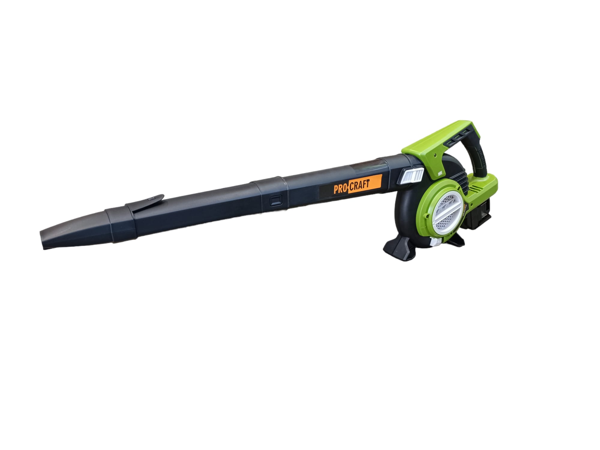Aspirator cu suflanta pe acumulator PROCRAFT VB20 12831, 16300 rpm, trepte viteze 4 + mod Turbo, fara acumulator/incarcator