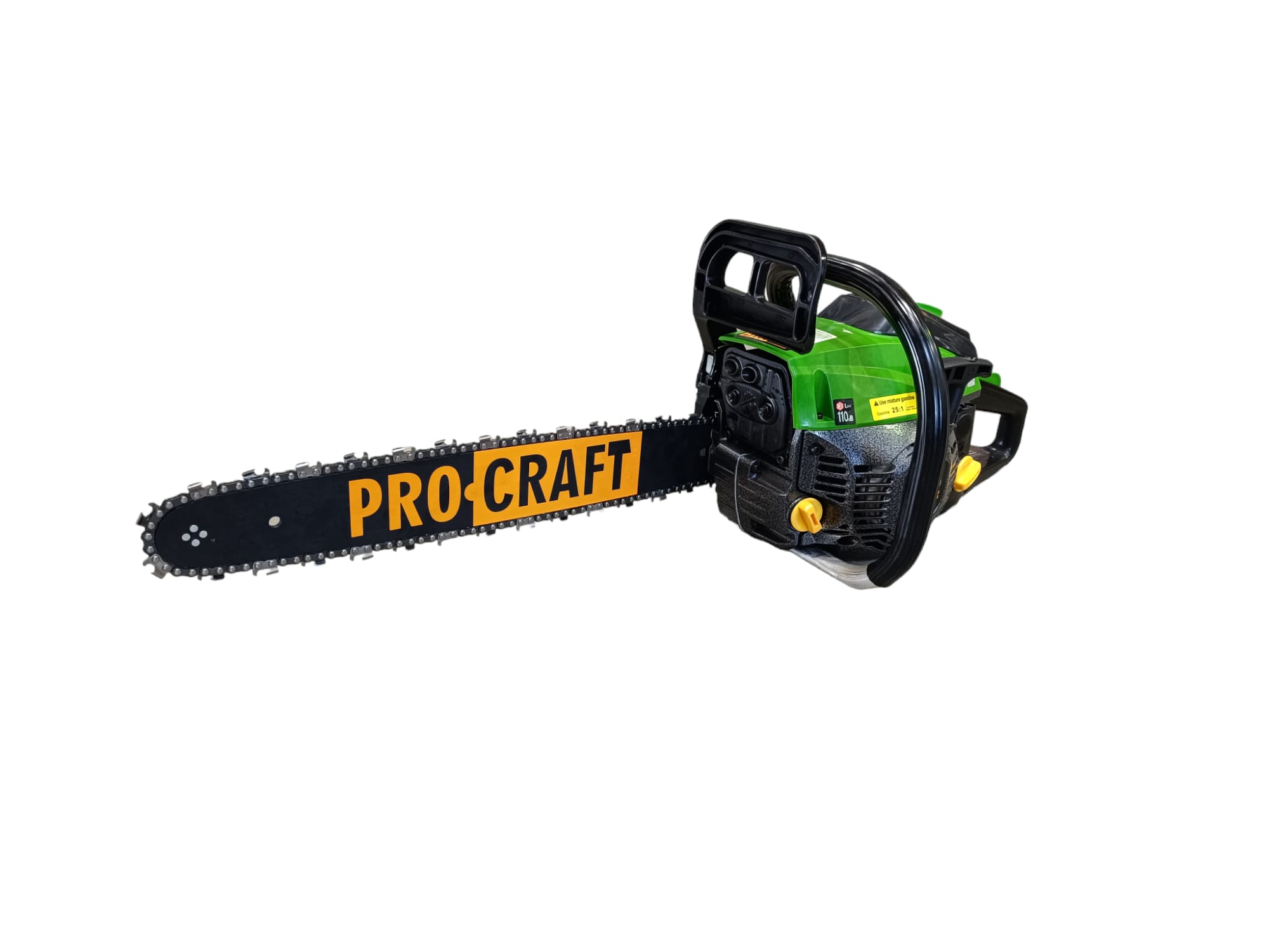 Drujba pe benzina PRO CRAFT GS-450 12830, 2 timpi, 8000 rpm, 52 CC, lama 45 cm