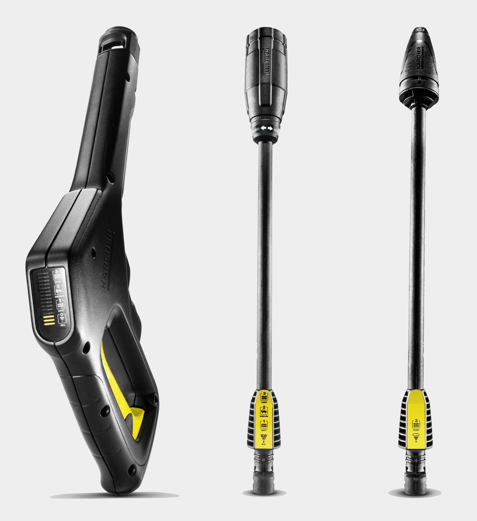 Aparat de spalat cu presiune KARCHER K 3 Power Control 1.676-100.0, 1.6 kW, 120 bar, 380 l/h, furtun 7 metri, pistol de presiune G 120 Q Power Control