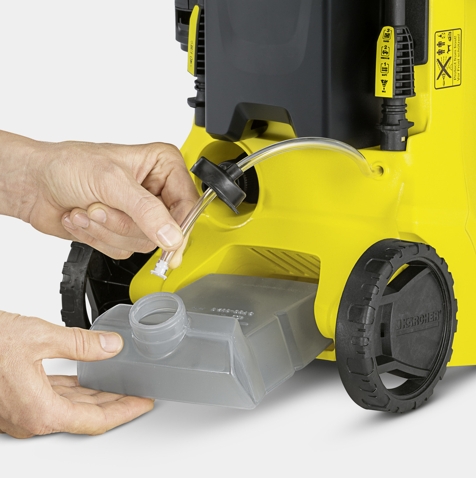 Aparat de spalat cu presiune KARCHER K 3 Power Control 1.676-100.0, 1.6 kW, 120 bar, 380 l/h, furtun 7 metri, pistol de presiune G 120 Q Power Control