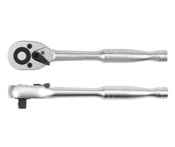 Antrenor cu clichet reversibil YATO YT-0310, prindere patrat 1/4 inch, 72 dinti, lungime 125 mm, finisaj satinat