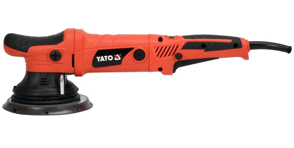 Masina de polisat cu excentric YATO YT-82200, 720 W, diametru disc 150 mm, M8, cu 3 discuri de polishare, cablu 5 metri