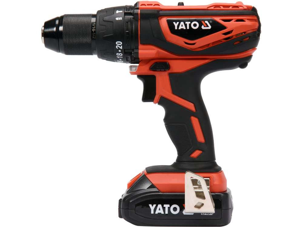 Autofiletanta cu percutie pe acumulator YATO YT-82786, Li-Ion 2.0 Ah, 18V, cuplu 40 Nm, mandrina rapida