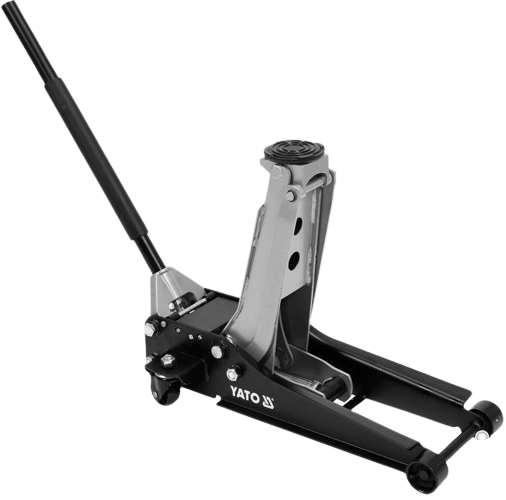 Cric hidraulic tip crocodil YATO YT-17207, capacitate ridicare 2.5 tone, piston dublu, inaltime ridicare 85-520 mm