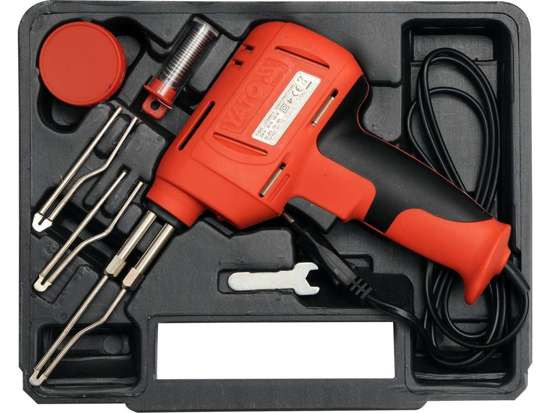 Pistol de lipit YATO YT-8245, 180 W, cu 3 varfuri de schimb, pasta decapanta, cositor