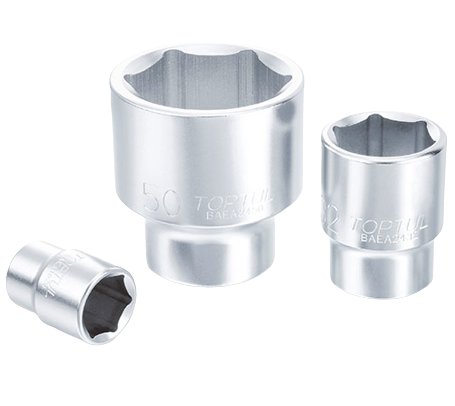 Cheie tubulara TOPTUL BAEA2432, antrenor patrat 3/4 inch, profil hexagonal, deschidere cheie 32 mm, crom vanadiu