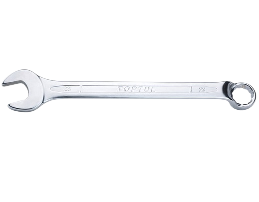 Cheie combinata TOPTUL AAEN1010, deschidere cheie 10 mm, lungime 150 mm, crom vanadiu, finisaj satinat