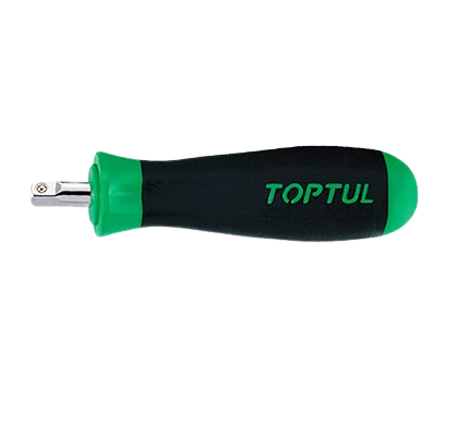 Maner surubelnita tubulara TOPTUL CAIP0814, antrenor patrat 1/4 inch, lungime totala 135 mm, lungime activa 20 mm, maner cauciucat, aderent