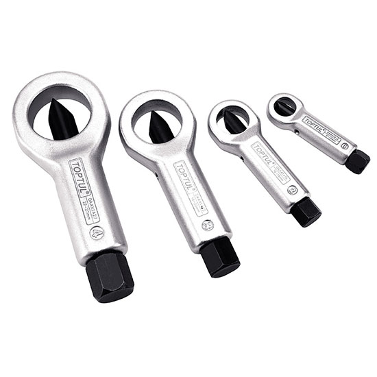 Dispozitiv pentru taiat piulite TOPTUL DAAX1A12, capacitate taiere 9-12 mm, lungime 76 mm, cap din crom vanadiu