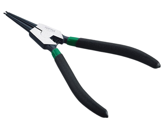 Cleste pentru sigurante exterioare TOPTUL DCAB1205, falci drepte, dimensiuni 5 inch/ 127 mm, capacitate deschidere 10-25 mm, otel crom vanadiu