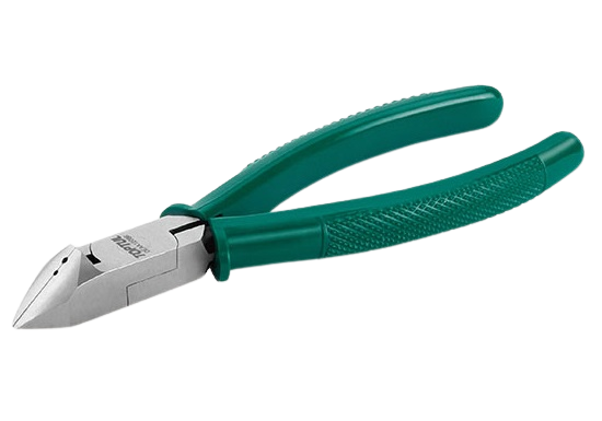 Cleste pentru taiat cu margine inclinata TOPTUL DEAA1206B, dimensiuni 6 inch/ 152.4 mm, capacitate taiere 3 mm, otel carbon