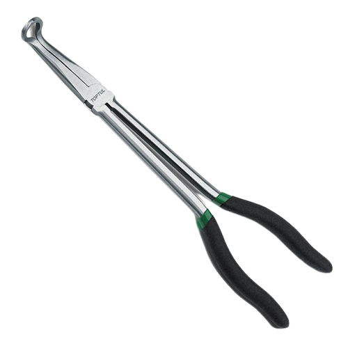 Cleste cu varf lung TOPTUL DFAE1211, dimensiuni 11 inch/ 279.4 mm, otel crom vanadiu