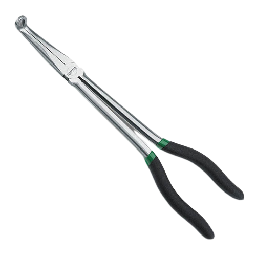 Cleste cu varf lung TOPTUL DFAD1211, dimensiuni 11 inch/ 279.4 mm, otel crom molibden