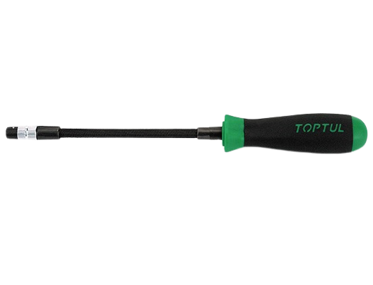 Maner magnetic pentru biti insurubare TOPTUL FTCA0829, prindere hex 1/4 inch, lungime activa 175 mm, lungime totala 290 mm, crom vanadiu
