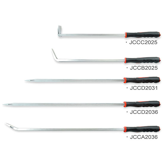 Ranga cu varf 30 grade TOPTUL JCCA2036, lungime 36 inch/ 914.4 mm, maner aderent, crom molibden