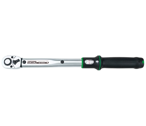 Cheie dinamometrica TOPTUL ANAM1205, antrenor patrat 3/8 inch, domeniu strangere 10-50 Nm, lungime 360 mm, cu display