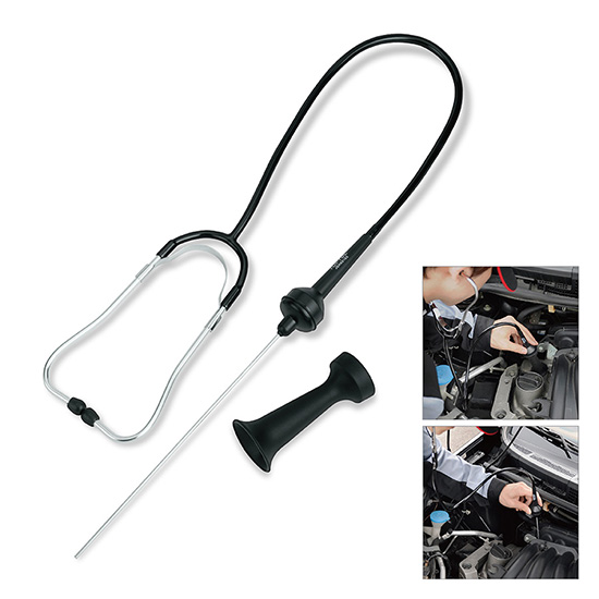 Stetoscop mecanic TOPTUL JDAX0102, cu extensie din aluminiu de 275 mm