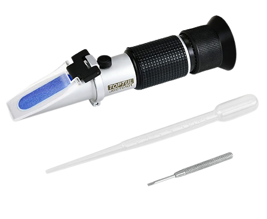 Refractometru auto 4in1 TOPTUL JDCT0101, lungime 155 mm, diametru 40 mm