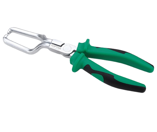 Cleste pentru furtun combustibil TOPTUL JDBY0109, lungime 230 mm, maner aderent, otel scule