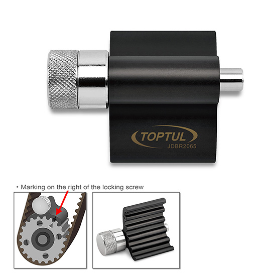 Blocator arbore cotit TOPTUL JDBR2065, lungime 65 mm, pentru automobile din grupul VAG, 2.0 TDi