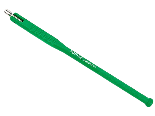 Cheie pentru ventil roti TOPTUL JEBD0234, lungime 335 mm, cap pivotabil 180 grade, maner plastic