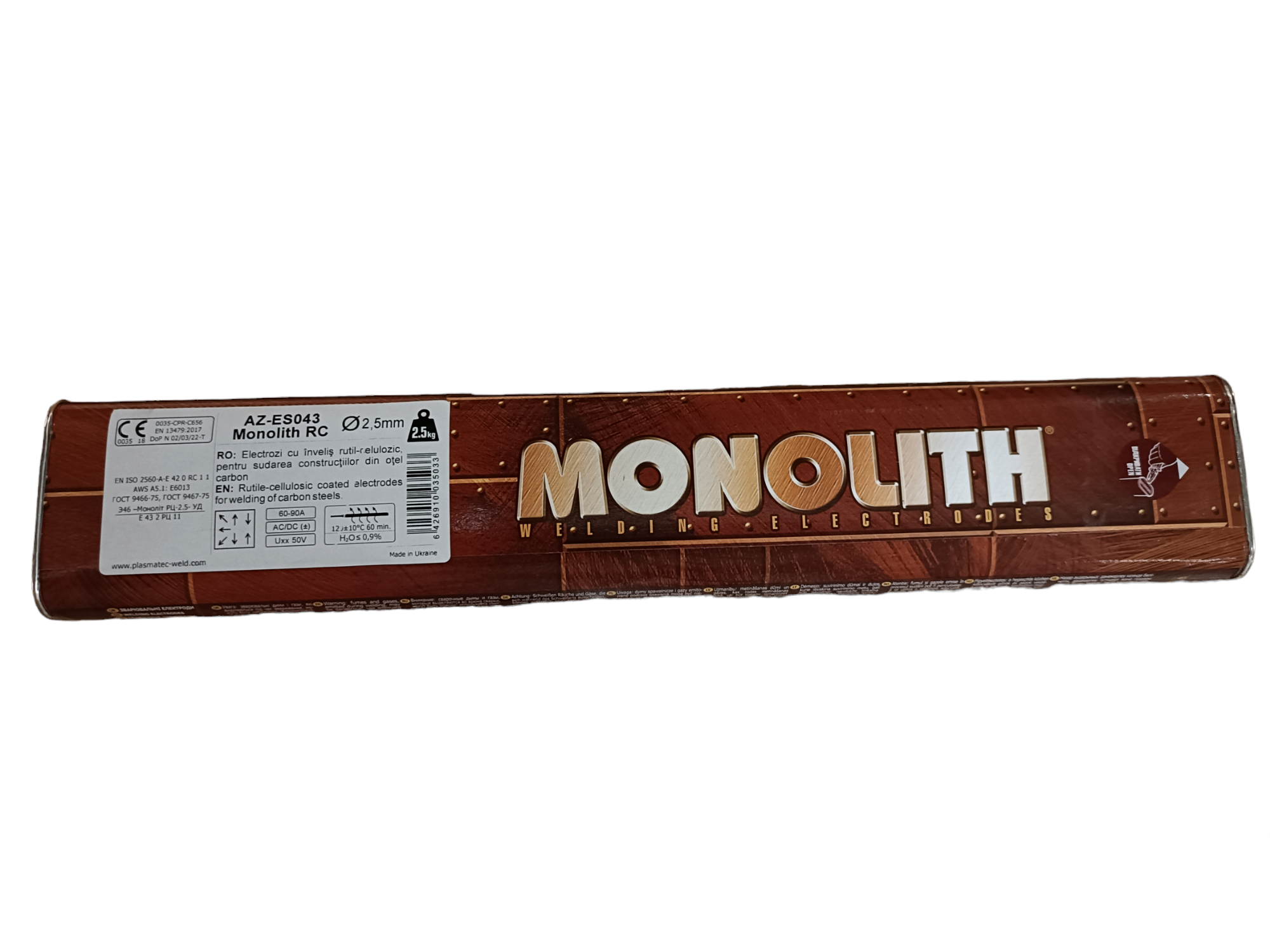 Electrozi ALMAZ AZ-ES043 Monolith Life, diametru 2.5, lungime 350 mm