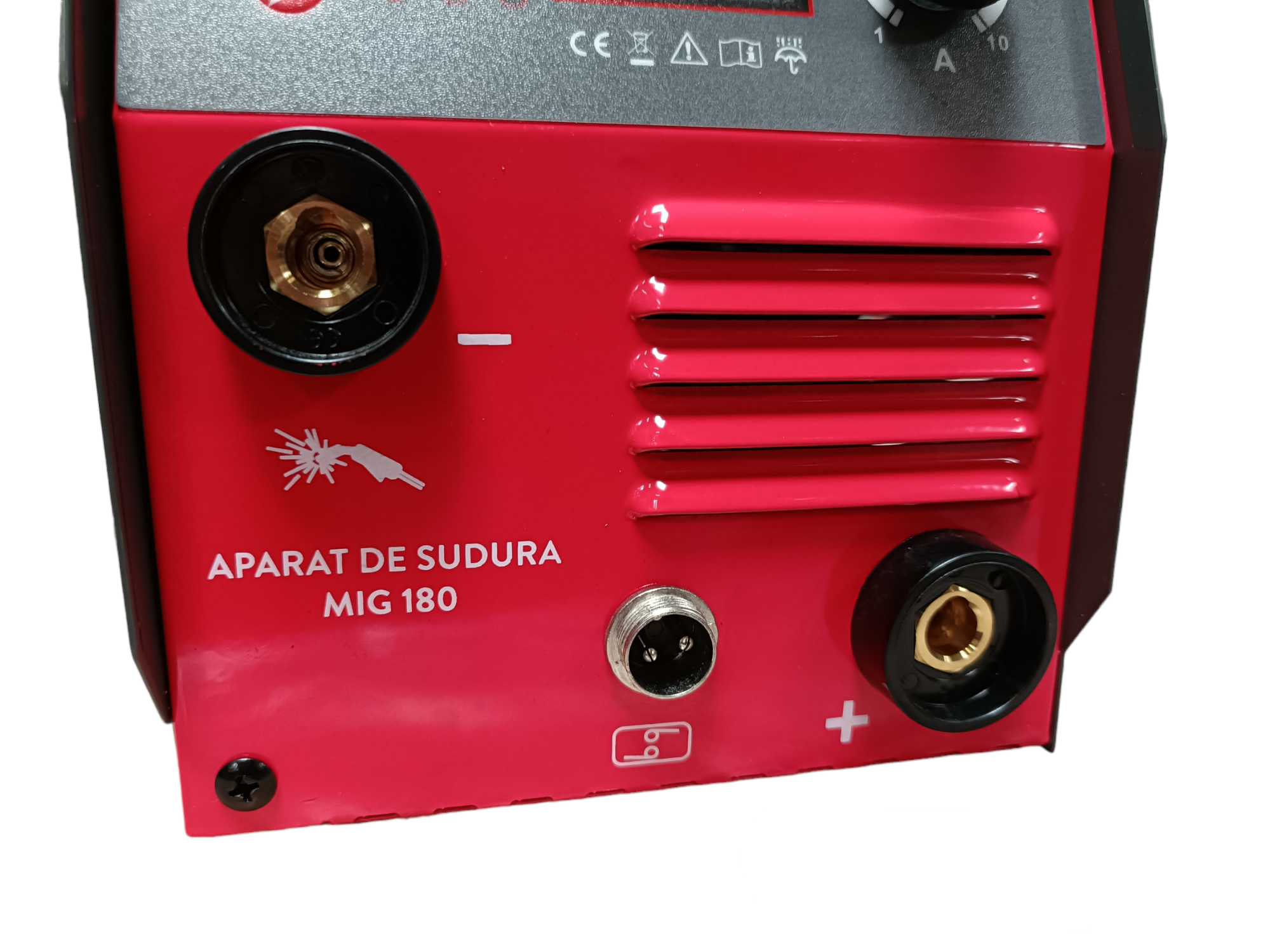 Aparat de sudura ALMAZ AZ-ES047 MIG 180, 180 A, diametru electrod 2.0 - 3.2 mm