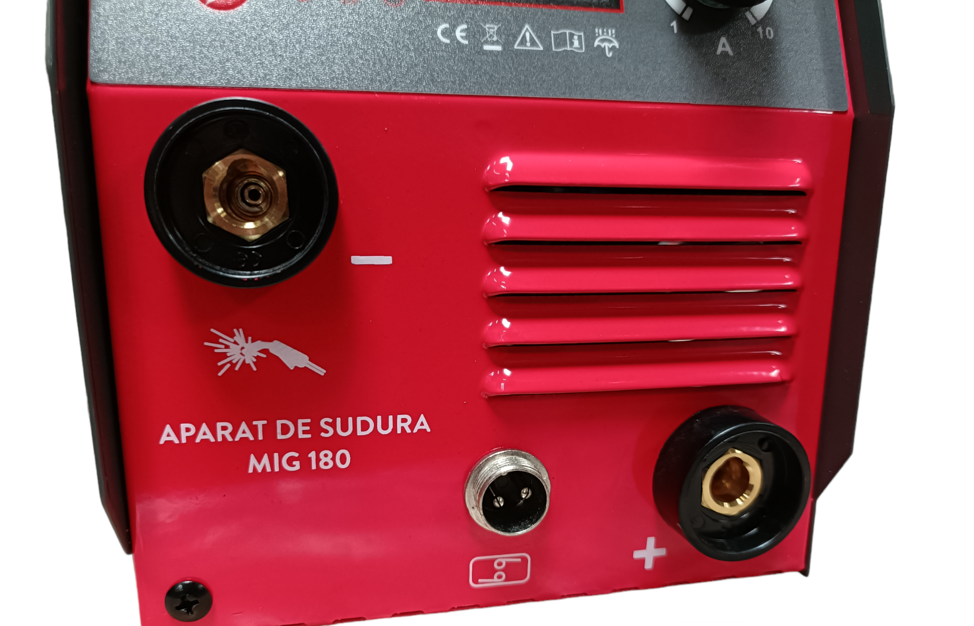 Aparat de sudura ALMAZ AZ-ES047 MIG 180, 180 A, diametru electrod 2.0 - 3.2 mm