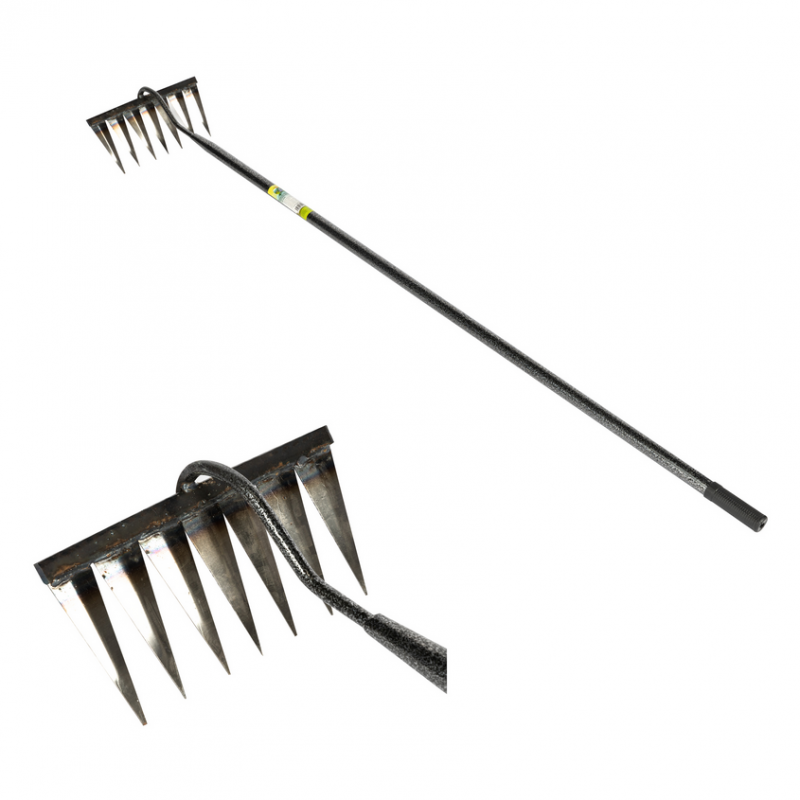 Sapaliga pentru plivit MICUL FERMIER GF-2416, lungime 1.62 m, cu coada metalica