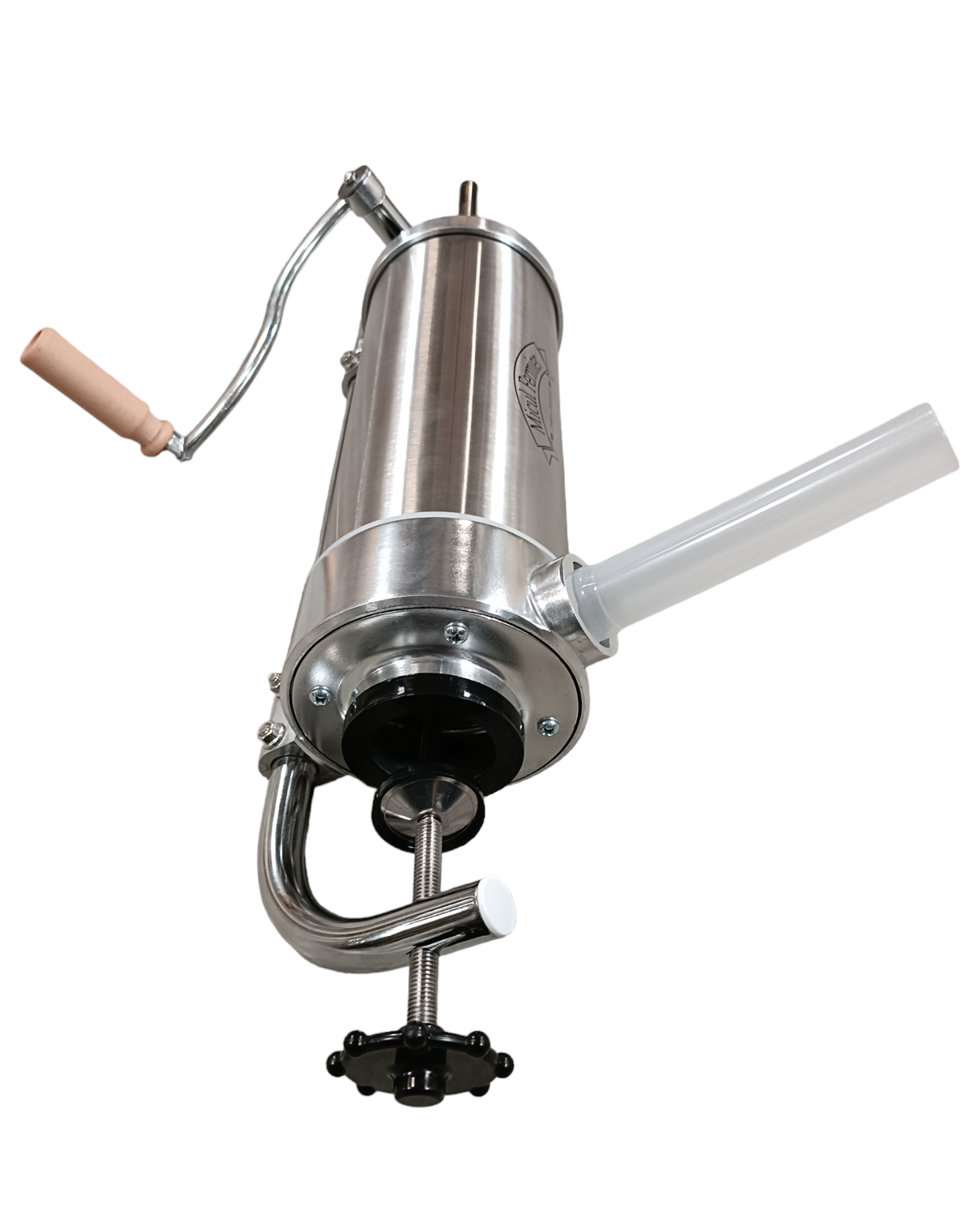 Masina de carnati MICUL FERMIER GF-0821-S001-G02, capacitate 3 kg, vertical, 5 palnii