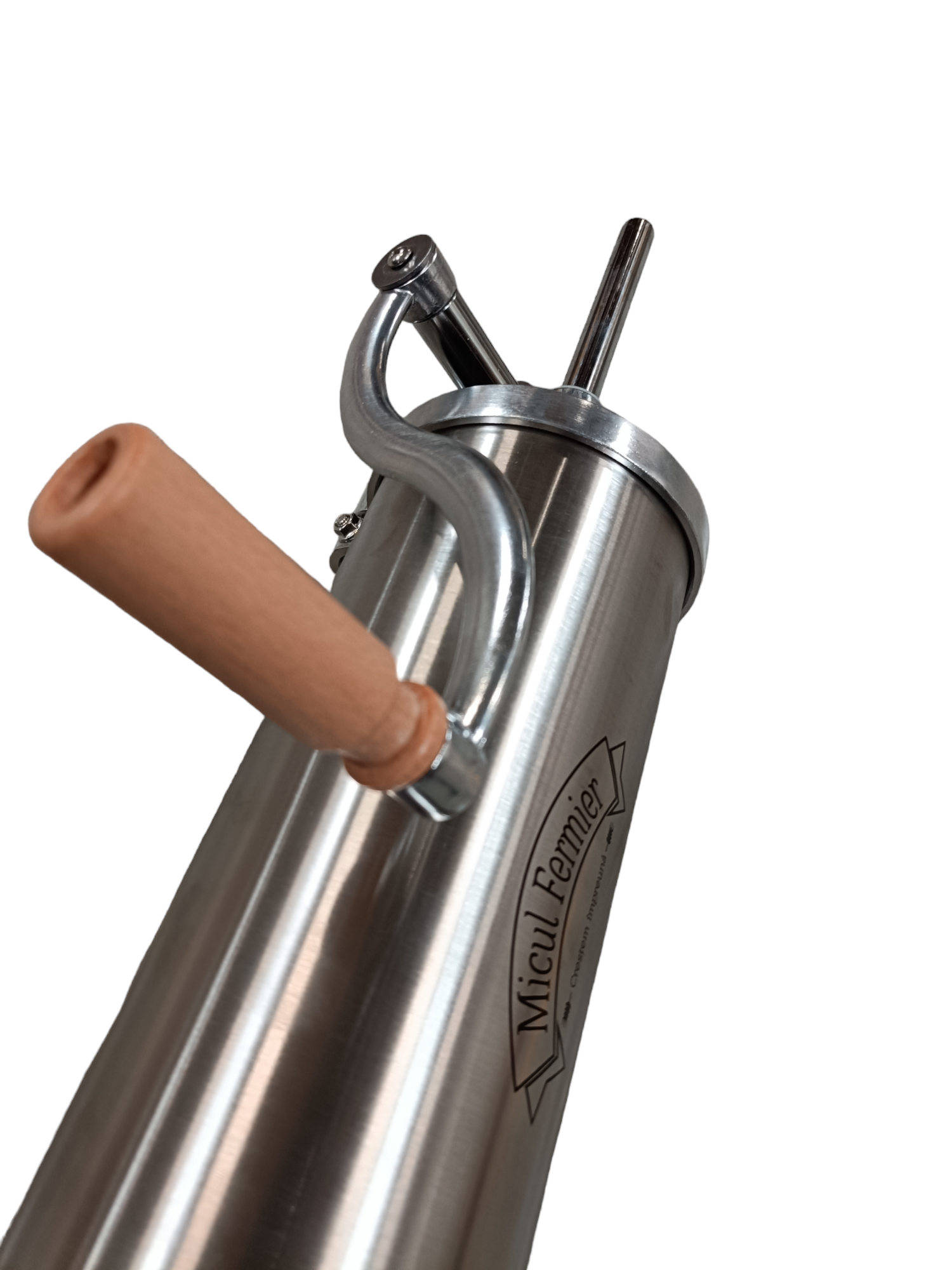 Masina de carnati MICUL FERMIER GF-0821-S001-G02, capacitate 3 kg, vertical, 5 palnii