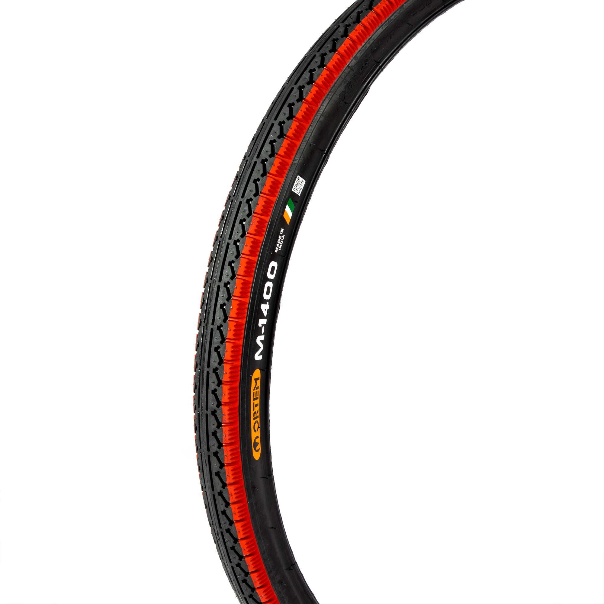 Anvelopa pentru bicicleta MICUL FERMIER GF-2587, dimanesiune 28 x 1.75 inch, 47 - 622 mm, negru/rosu