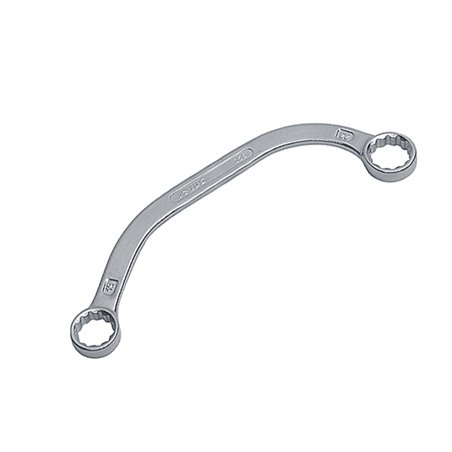 Cheie inelara dubla semiluna MOB IUS 05S19223105, deschidere cheie 19 x 22 mm, satinata