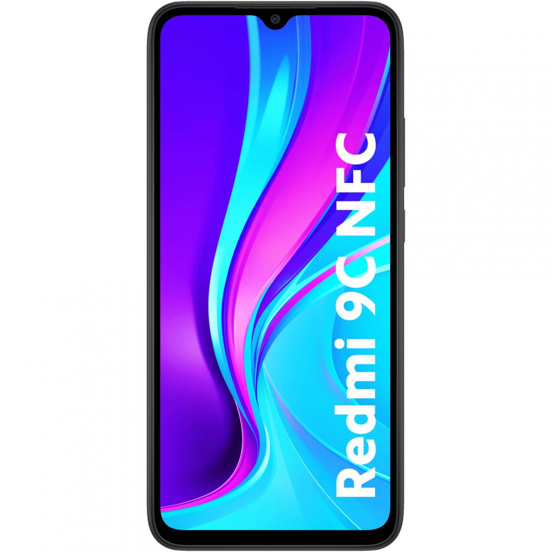 Telefon mobil XIAOMI Redmi 9C, memorie interna 32 GB, memorie RAM 2 GB, rezolutie 1600 x 720 px, gri