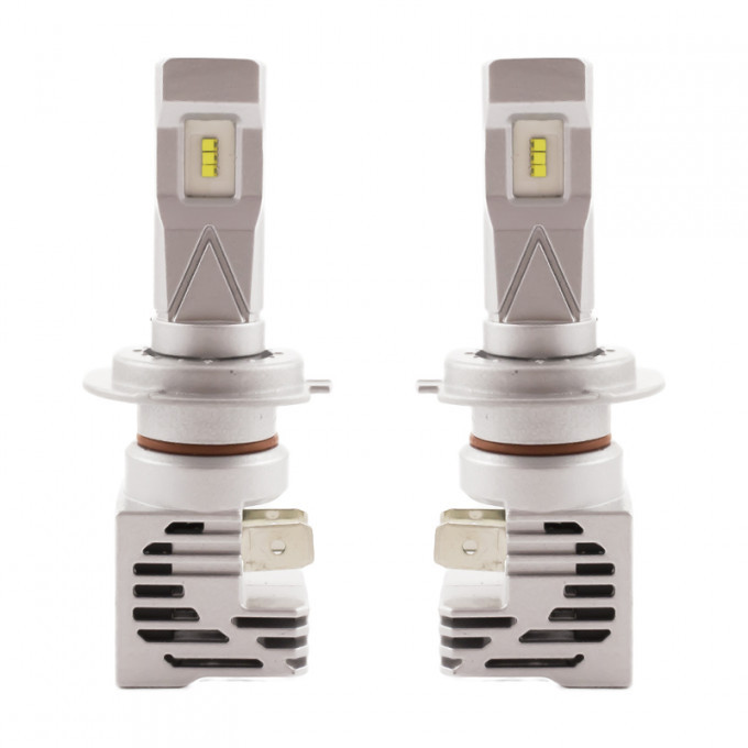 Bec LED CARGUARD 12179373, H7, 12 V, 4000 lumeni, racire cu ventilator