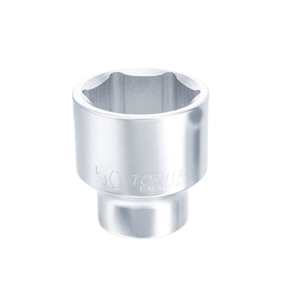 Cheie tubulara TOPTUL BAEA2438, prindere patrat 3/4 inch, profil hexagonal, deschidere cheie 38 mm, lungime 60 mm, crom vanadiu