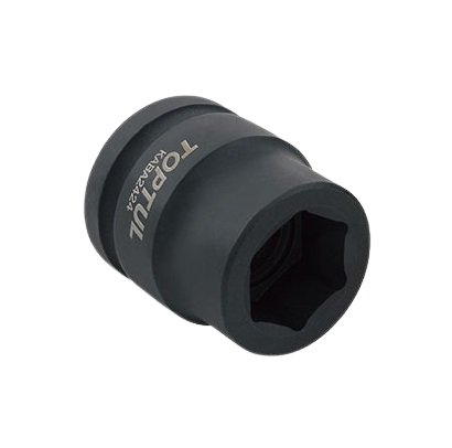 Cheie tubulara de impact TOPTUL KABA2419, prindere patrat 3/4 inch, profil hexagonal, deschidere cheie 19 mm, lungime 50 mm, crom molibden