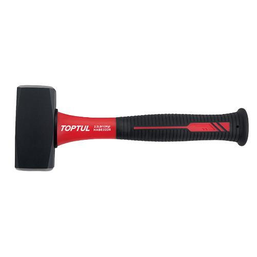 Ciocan pentru lacatuserie TOPTUL HABE2226, greutate 1000 grame, cap patrat 40 mm, lungime 260 mm, coada din fibra de sticla